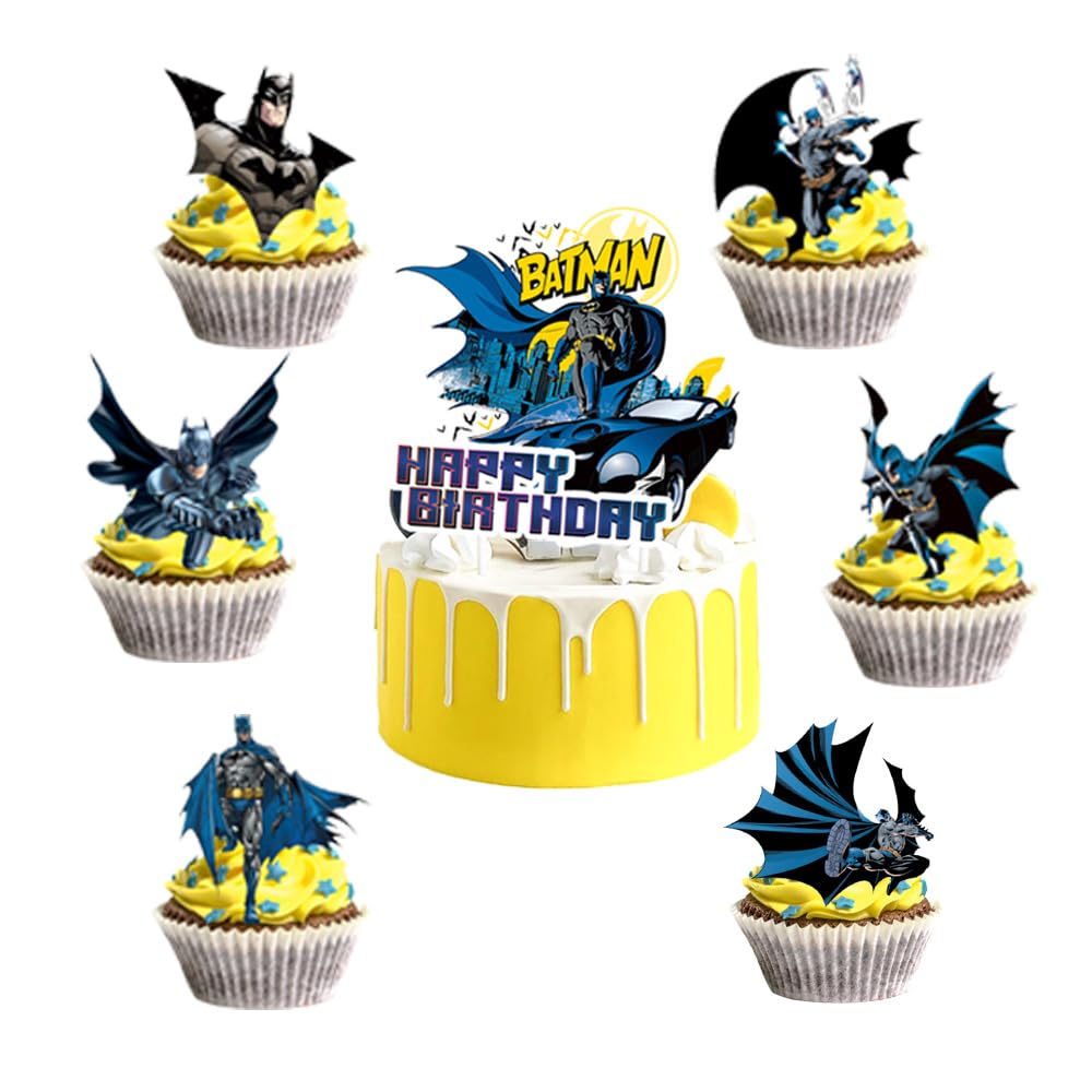 ZGYDNM 25pcs Cake Toppers Cupcake Toppers Cake Decorations, Birthday Party Supplies Decorations (6)