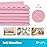 Orighty Microfiber Cleaning Cloth, 24 Pack Highly Absorbent Cleaning Supplies, Reusable Clean Rags for House, Microfiber Cloth for Kitchen, Window, Car Care, 11.5x11.5 inch Pink