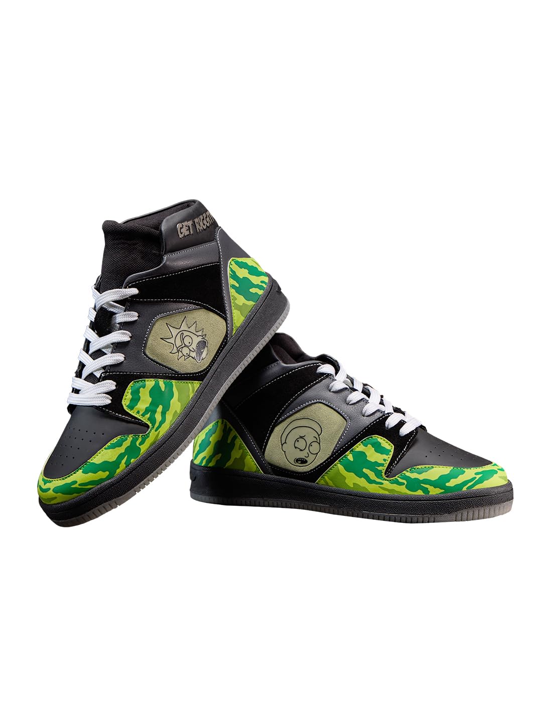 rick and morty jordan shoes