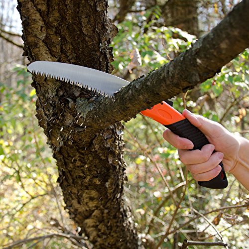 A.m. Leonard Tri-Edge Folding Pruning Saw, 7-Inch Curved Blade #TOP7