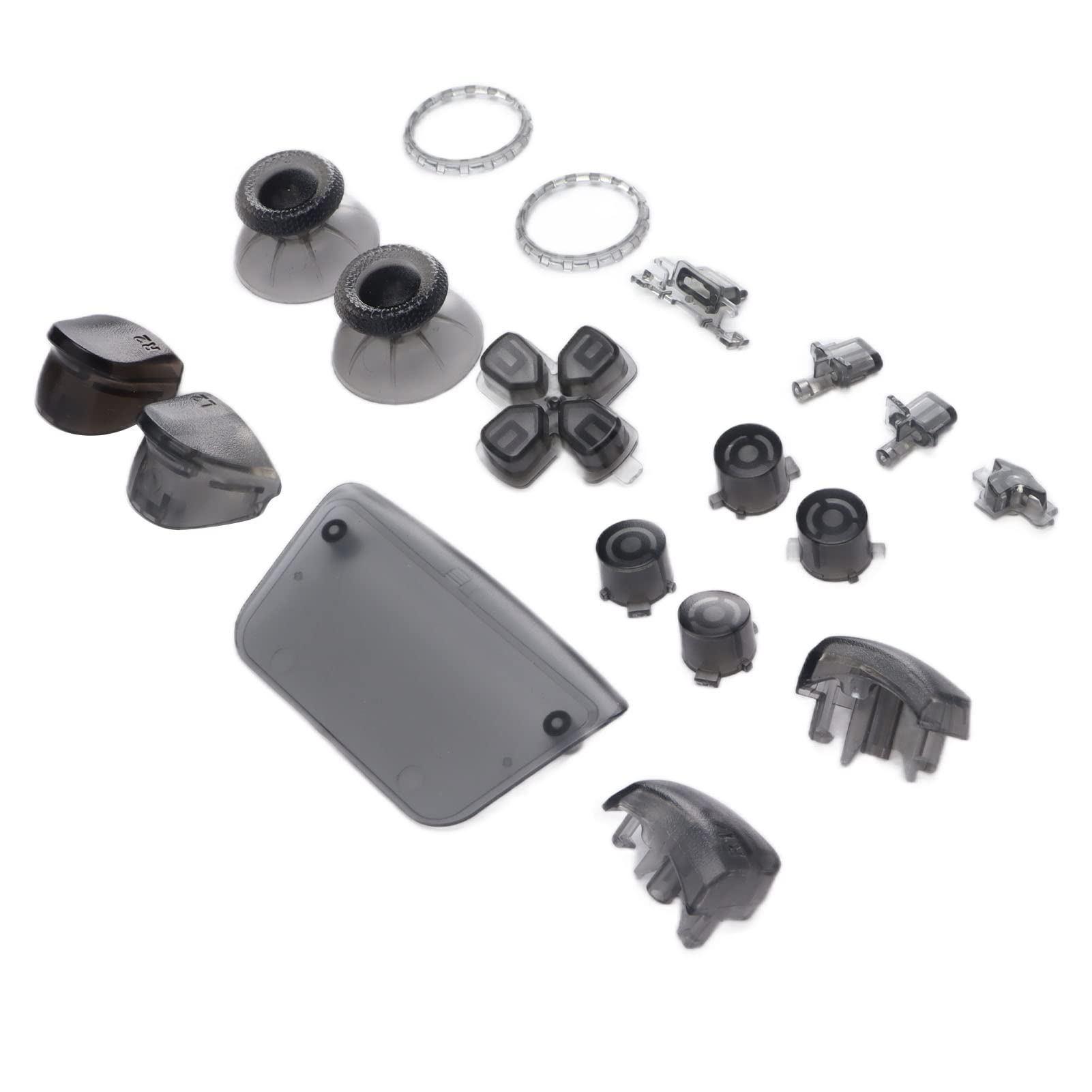 Game Pad Accessories, Compatible Comfortable Feel Game Controller Replacement Buttons for PS5 Handles-image-25