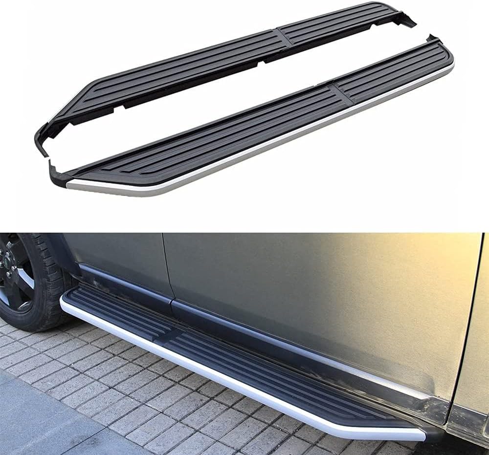 GDSAutoFixed Door Side Step Fits for Land Rover Discovery 3 4 LR3 LR4 2004-2016 Running Board Nerf Bar Protector Bar OEM Style