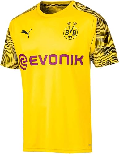 Amazon.com: Puma BVB - Maillot de entrenamiento con logotipo Evonik para  hombre : Ropa, Zapatos y Joyería