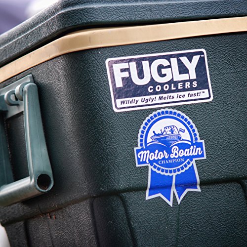 Fugly Coolers Motor Boatin Champion -Sticker #TOP3