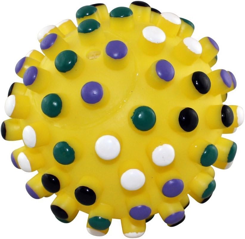 Ethical 5-Inch Vinyl Gumdrop Ball with Colored Tips,Colors vary