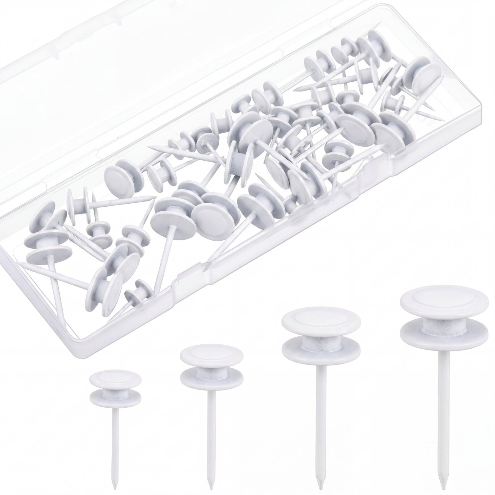 Clavos de pared resistentes Ferraycle de doble cabeza de metal para marcos de cuadros