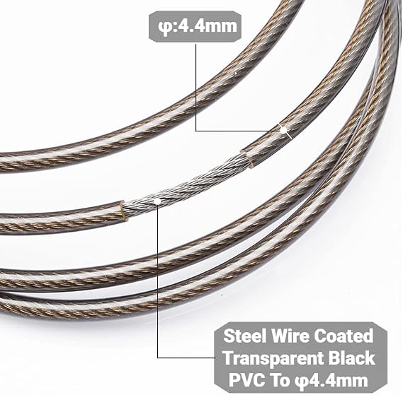 Heavy Duty Anti Theft Laptop Lock Combination Cable Lock for Dell Universal Laptops Computer Lock Cable for Office Library Campus Fits Kensington Slot
