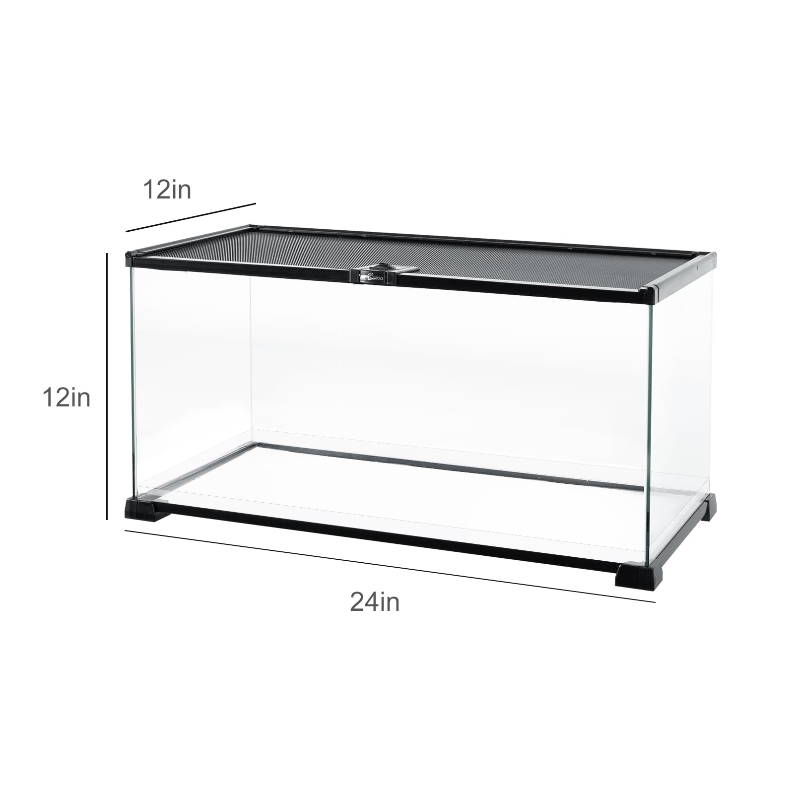 Amazon.com : REPTI ZOO Full Glass 15 Gallon Reptile Tank, Medium