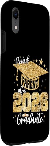 Miniatura 3 de Proud Parent of a Class of 2026 Graduate Senior Graduation Case for iPhone XR