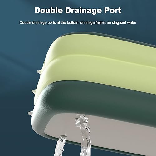 Miniatura 6 de Ergocar Piscinas inflables, piscina inflable rectangular para niños, piscina inflable familiar, piscina inflable para patio trasero, jardín al aire