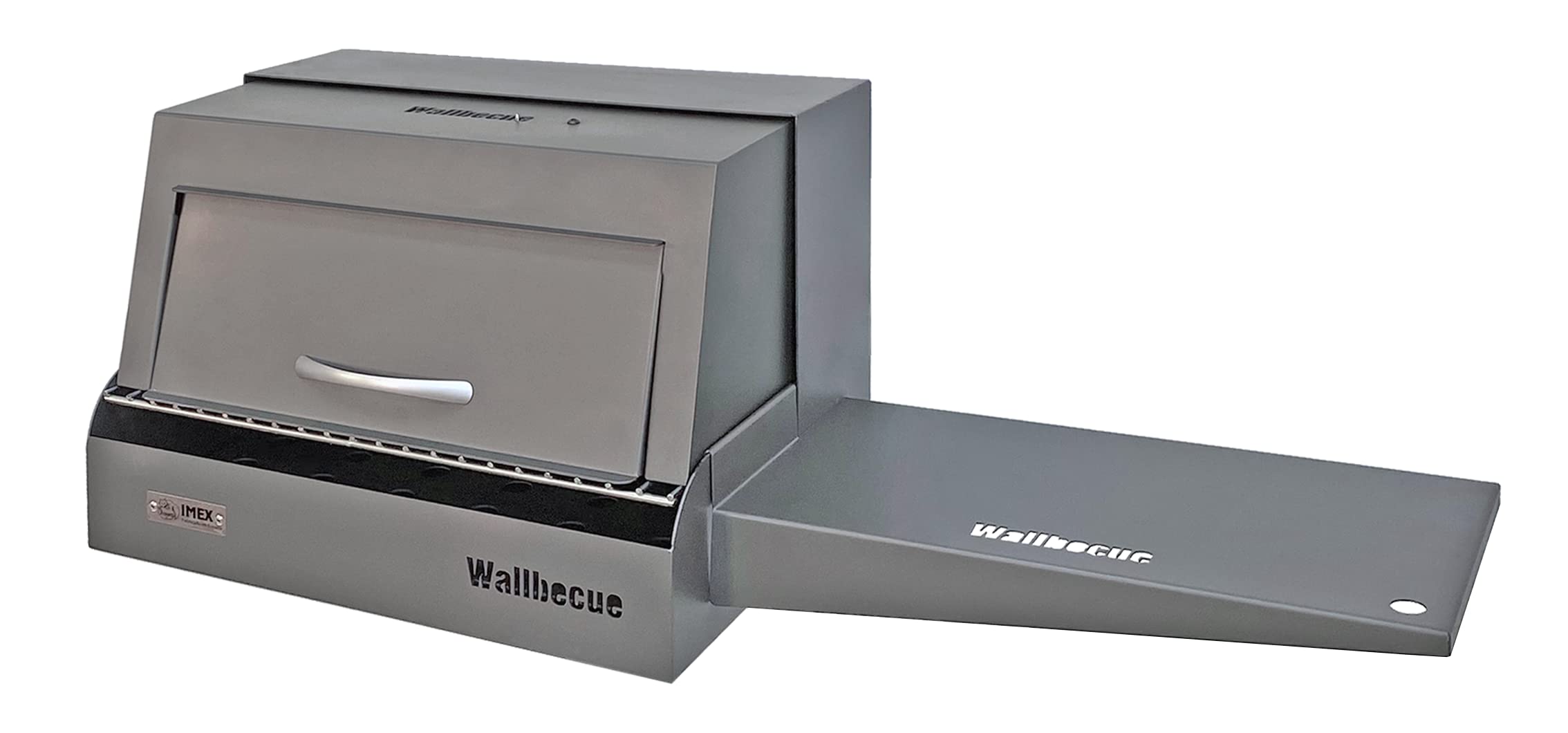 Imex El Zorro - Barbacoa Wallbecue Premium | Acero Resistente | Instalación en la Pared | Parrilla Ajustable para Control de Temperatura