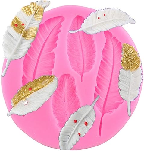 Miniatura 5 de AKOAK 2 moldes de silicona para fondant, herramientas de horneado hechas a mano para fondant, chocolate, caramelo, pastel, decoración, arcilla