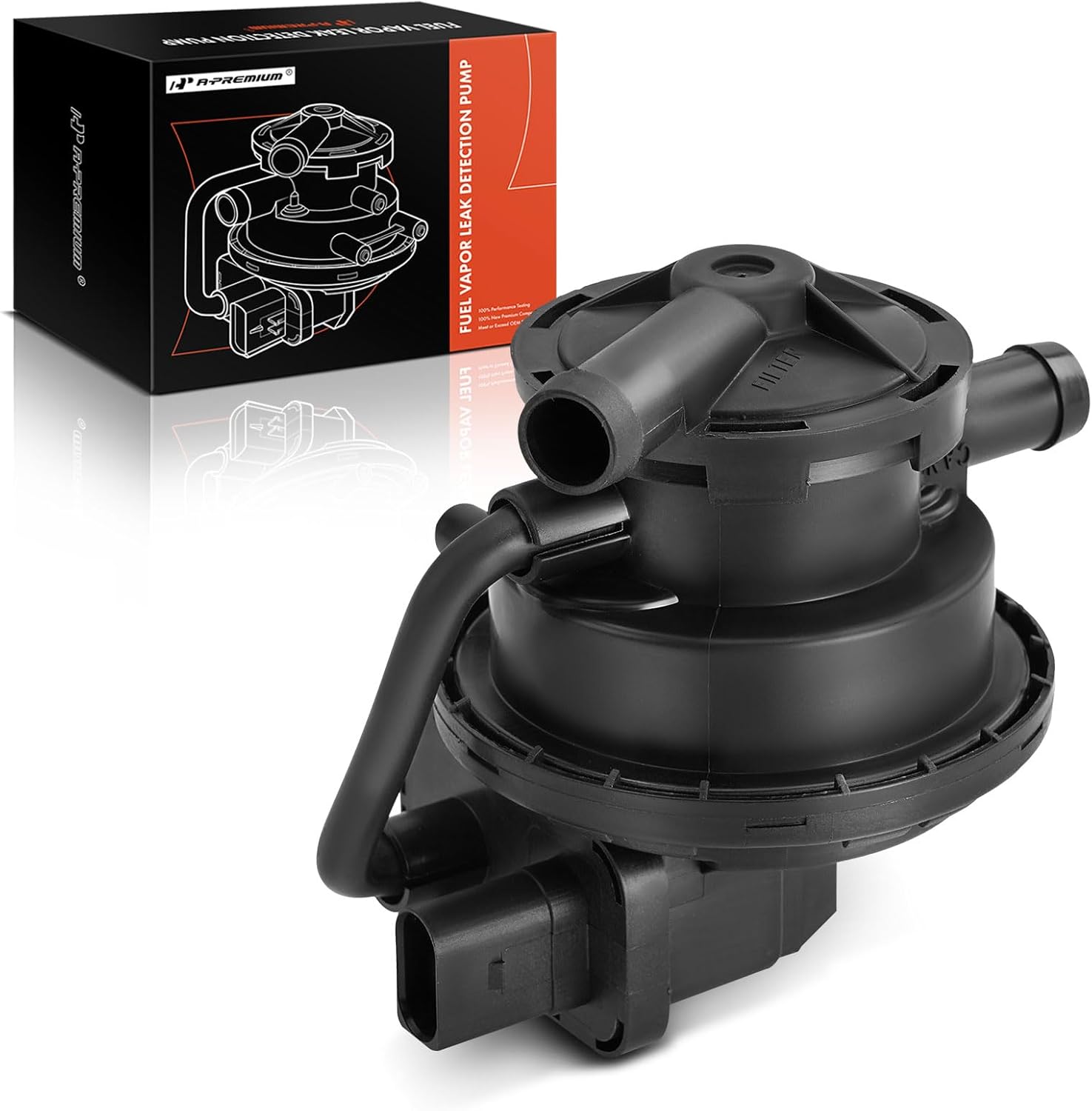 A-Premium Fuel Vapor Leak Detection Pump Compatible with Volkswagen EuroVan 1999 2000, Replace# 7D0906271