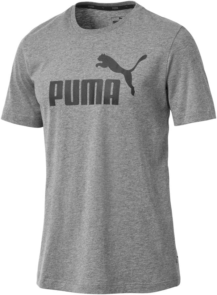 Puma Men's Essentials No. 1 TEE, Medium Gray Heather, M