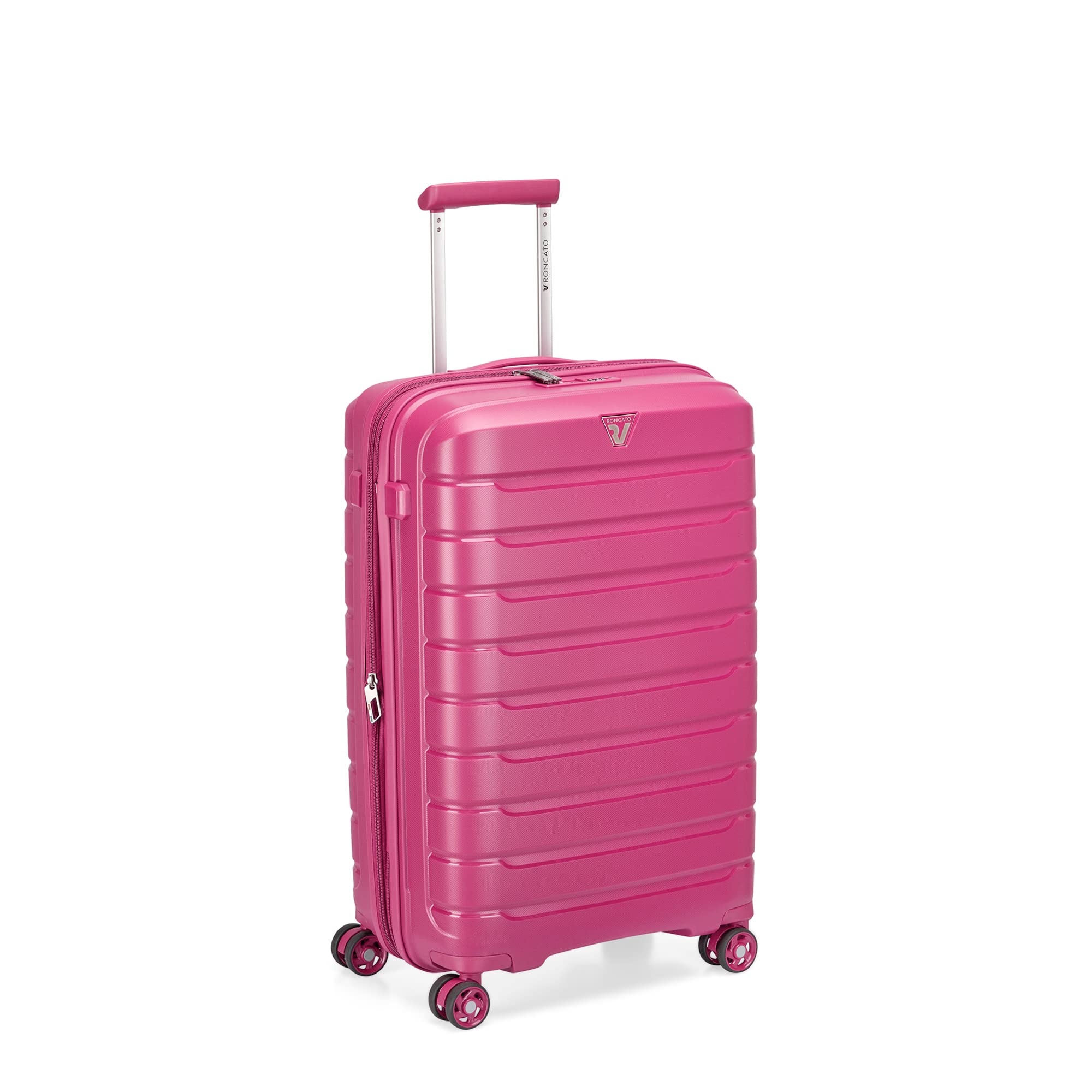 roncato Butterfly Range Dark Pink Color 26" Medium Trolley-picture-35