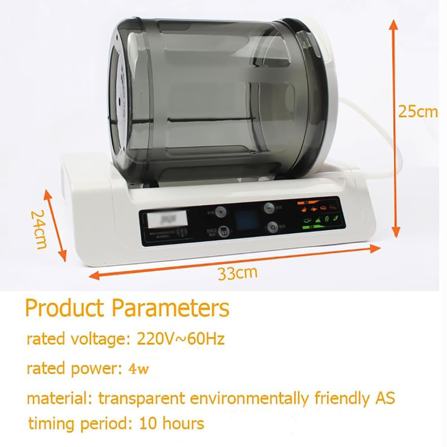 COYEUX Vakuum-Tumbler-Marinator, elektrische Hamburger-Einlegemaschine, eingelegter Geschmack, für Shop Chicken Burger marinierter Speck, Gemüse-Marinator