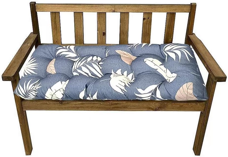 Outdoor Waterproof Bench Cushion, 51"x20", Flower Swing
