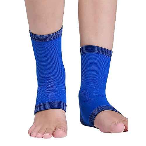 1 par de mangas de compresión para niños, soporte de arco de pie, tobillera para niños, calcetines para fascitis plantar para esguince de tobillo o