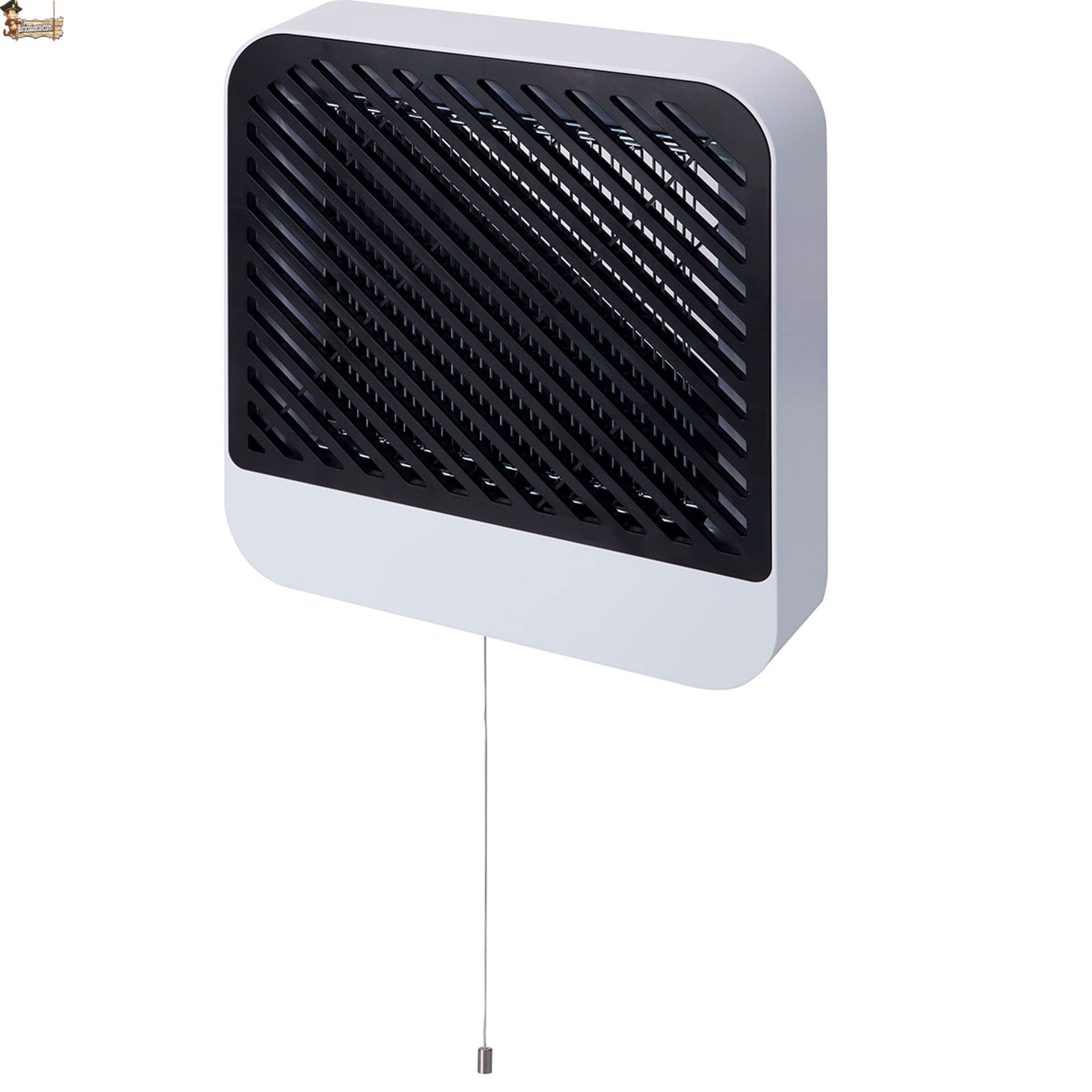BricoLoco.com Uccide zanzare elettriche, lampada ultravioletta cattura zanzare professionale 30 cm Uso interno commerciale, locale o casa serbatoio insetti estraibile, appendere, scrivania, parete (2)