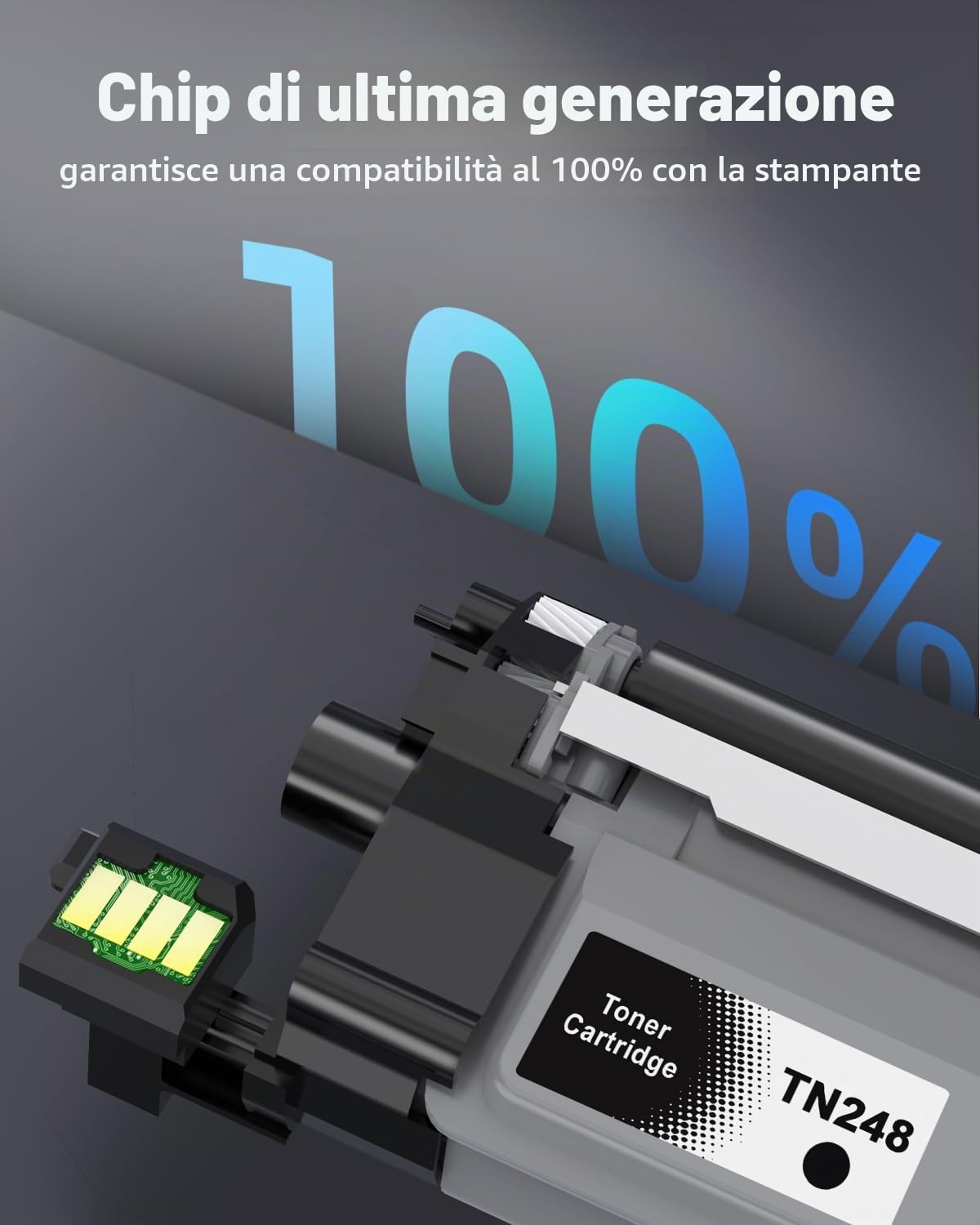 TN248 Cartucce di Toner Compatibili per Brother TN248VAL TN248XL TN248CMYK | Toner per DCP-L3520CDW DCP-L3520CDWE DCP-L3560CDW HL-L3240CDW MFC-L3740CDW MFC-L3740CDWE MFC-L8390CDW MFC-L3760CDW (4-Pack)