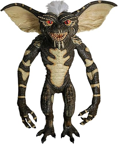 Trick or Treat Evil Stripe Gremlin Puppet Prop con pelo