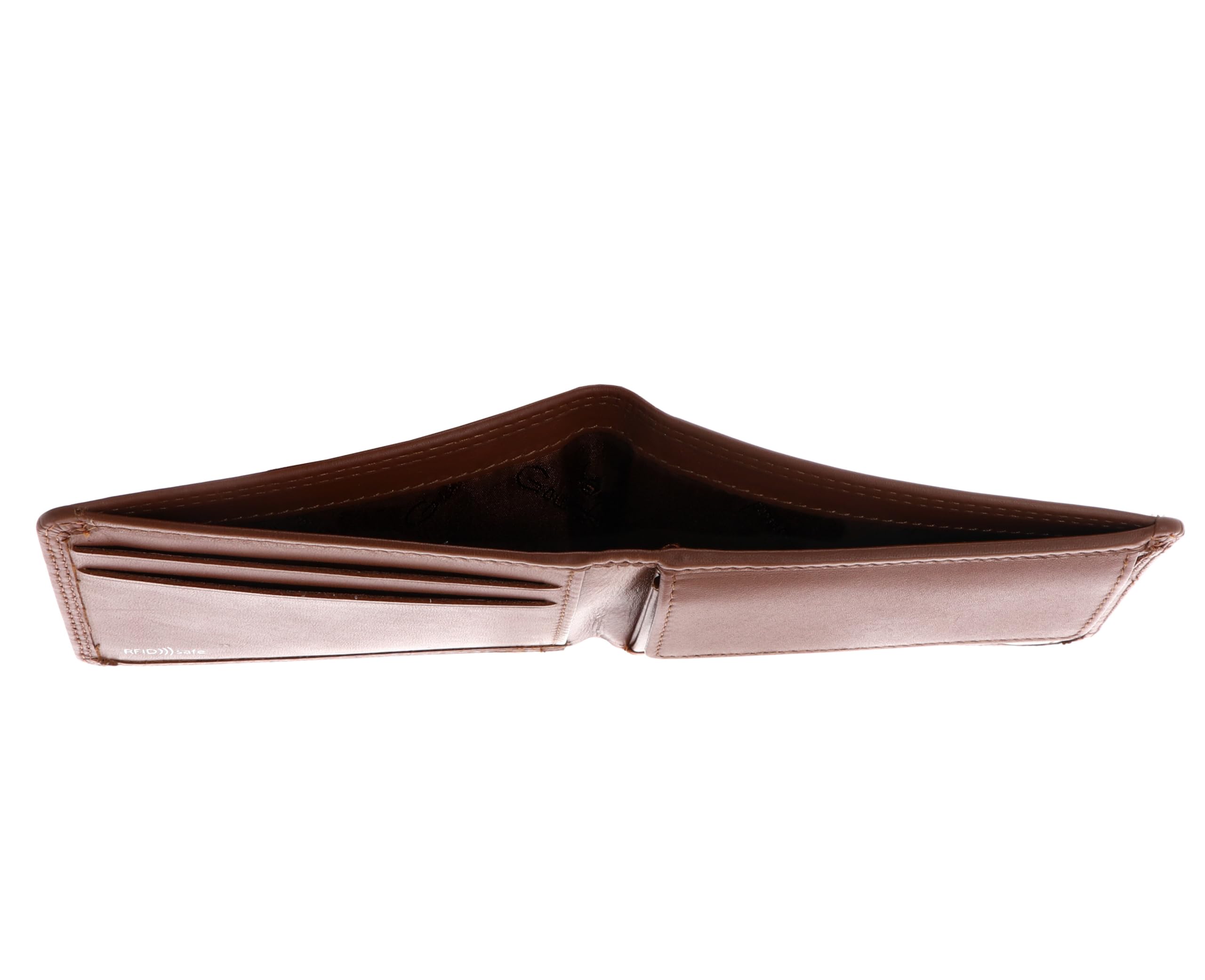 Golden Head Cuero Monedero Polo RFID Protect Minischeintasche 1193 Cognac marrón