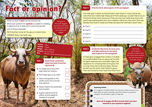 English - Reading Comprehension Age 7-9 (Letts Wild About)