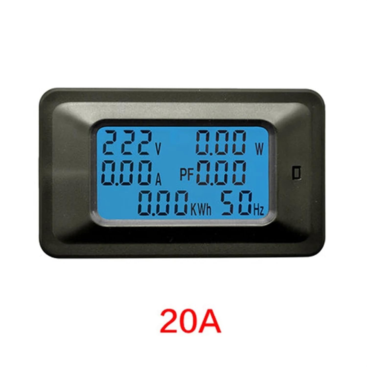 AC22KW 110~250V 100A Digital Voltage Power Energy Voltmeter Ammeter Meters Indicator Current Amps Volt Wattmeter Tester Detector(20A)
