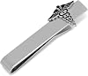 Medical Caduceus Tie Bar