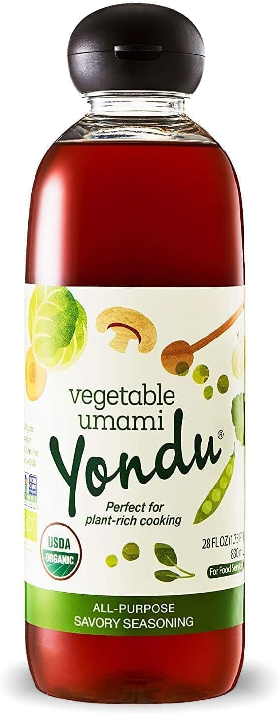 Yondu Vegetable Umami Essence (830ml) - Premium, Vegan Plant-Based Sauce for Mild & Flavorful Cooking. Great for Soups, Stir-fries & Sauces.