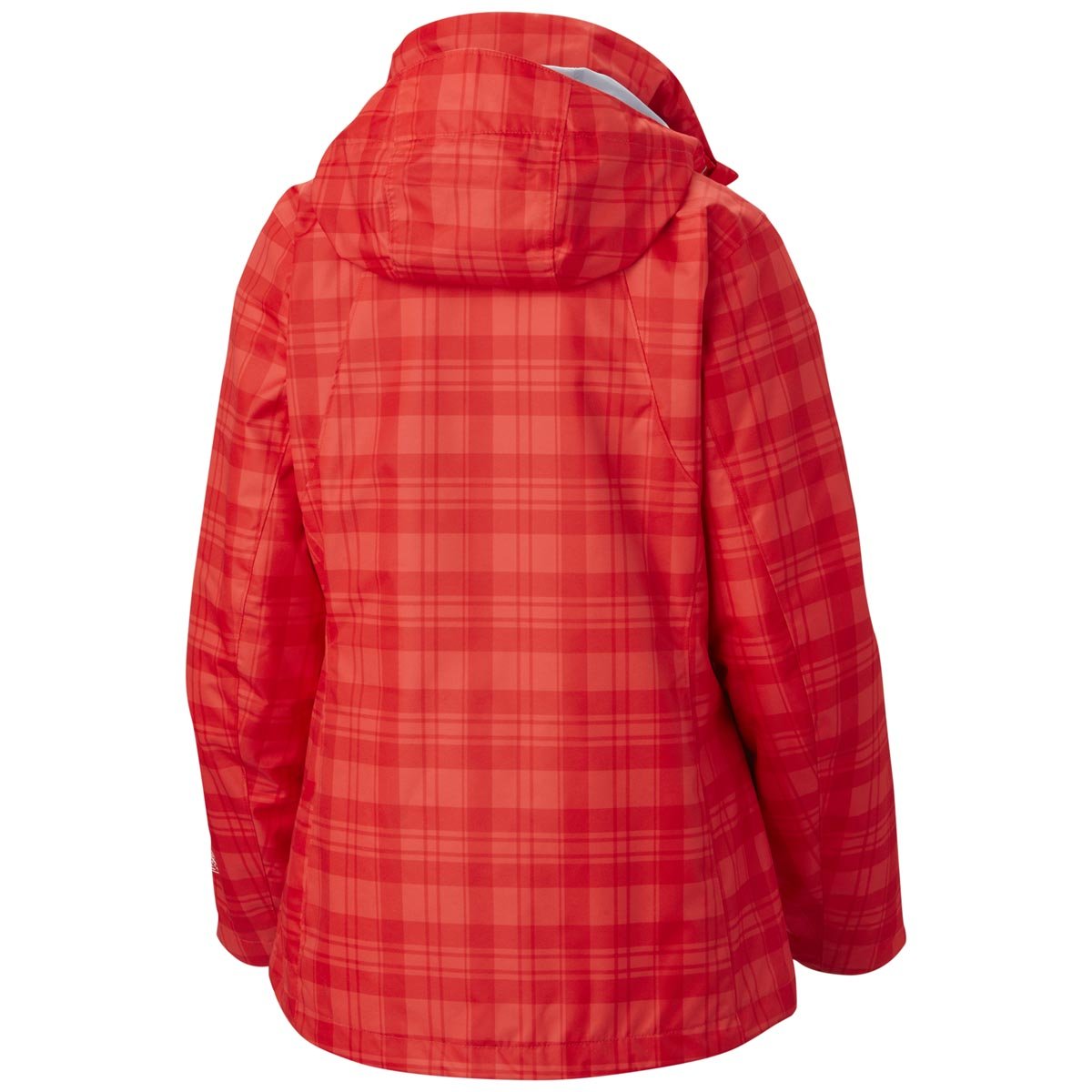 Columbia Whirlibird Interchange Jacket,Womens,Red Hibiscus Plaid,S