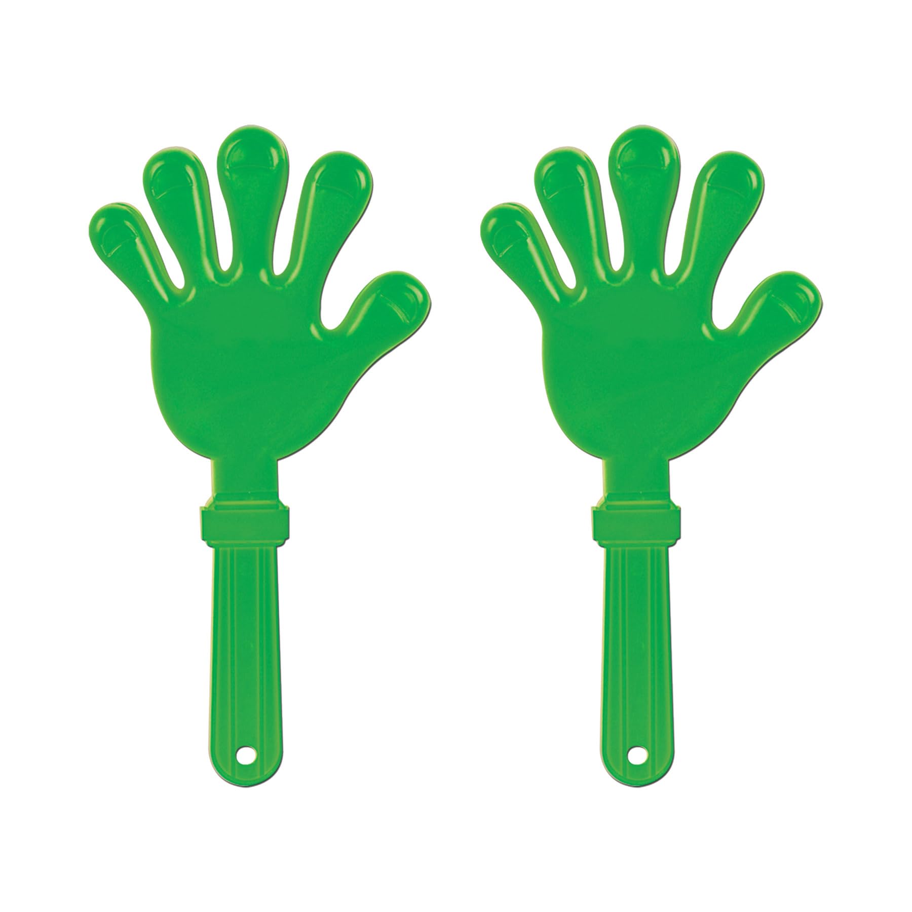 Amazon.com: Beistle Giant Hand Clappers – 2 Pack, Green Plastic
