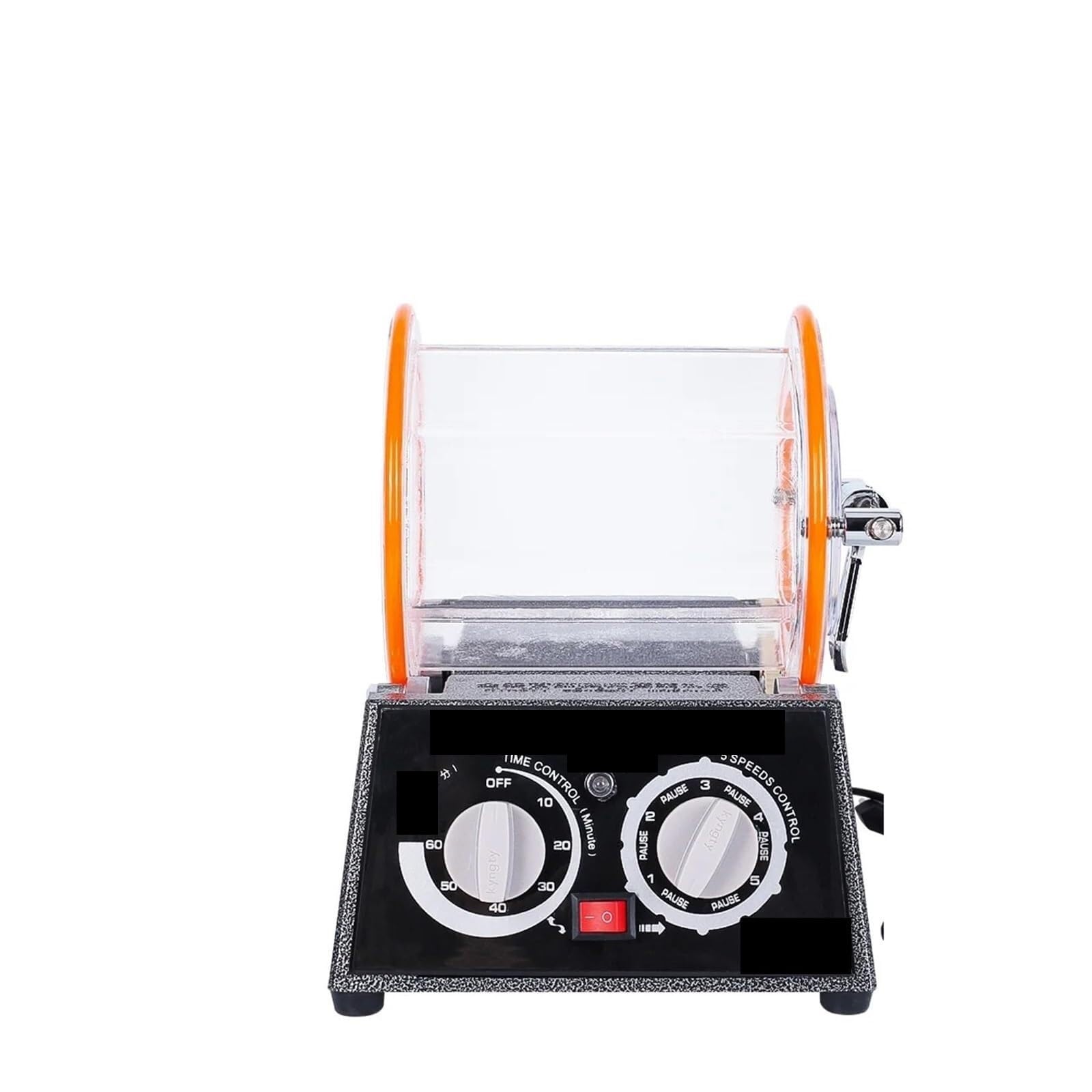 Pulidor de joyas, Pulidor De Joyas KT-6808 Tambor Giratorio 3kg Para Gemas, Monedas Y Metales, Acabado Mini DIY