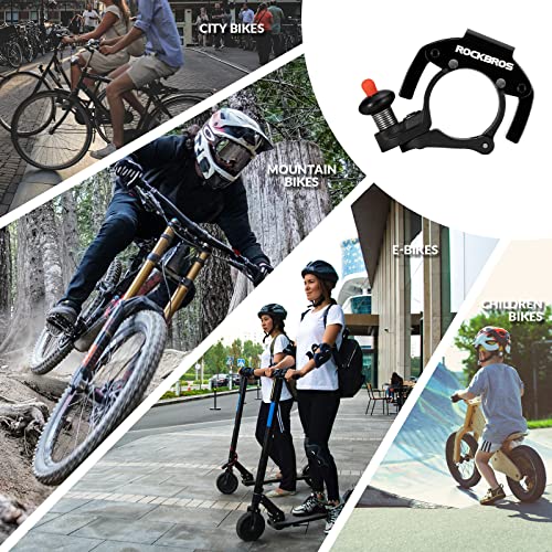 ROCKBROS Bike Bells Hidden MTB Bells Bicycle Bells for