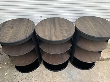 ドラム缶　マットブラックテーブル ドラム缶 マットブラックテーブル