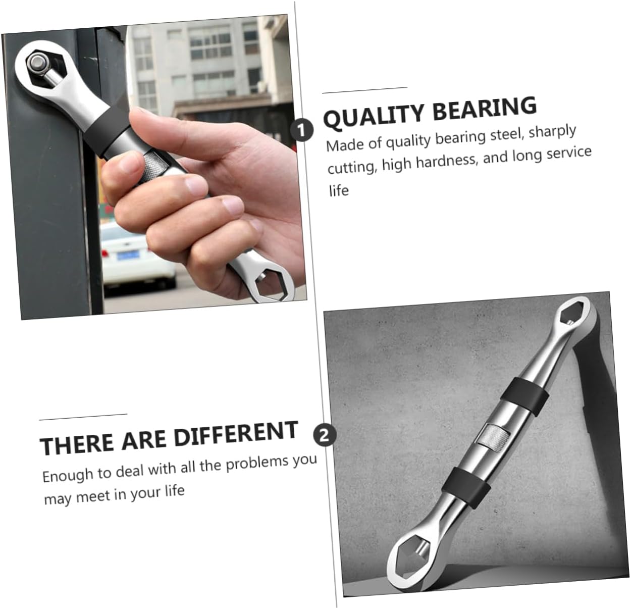 Rusty Nut Separator Heavy Duty Nut Splitter Set Rust Nut Breaker Tool Auto Repair Tools