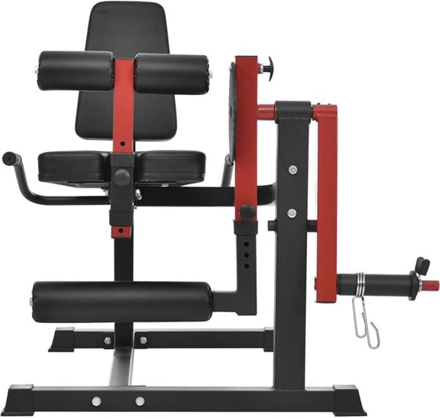 Leg Exercise Machine, Leg Extension and Curl Machine, Leg Press Machine, Multi-Purpose Exercise Equipment, Adjustable Seat Back, Rotating Leg Extension, Adjustable Leg Curl, Suitable for Home Gym