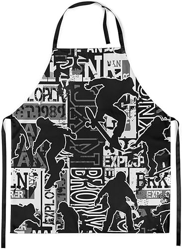 Miniatura 1 de Castle Fairy Delantal de patineta, delantales de cocina deportivos para patineta, niños y adolescentes