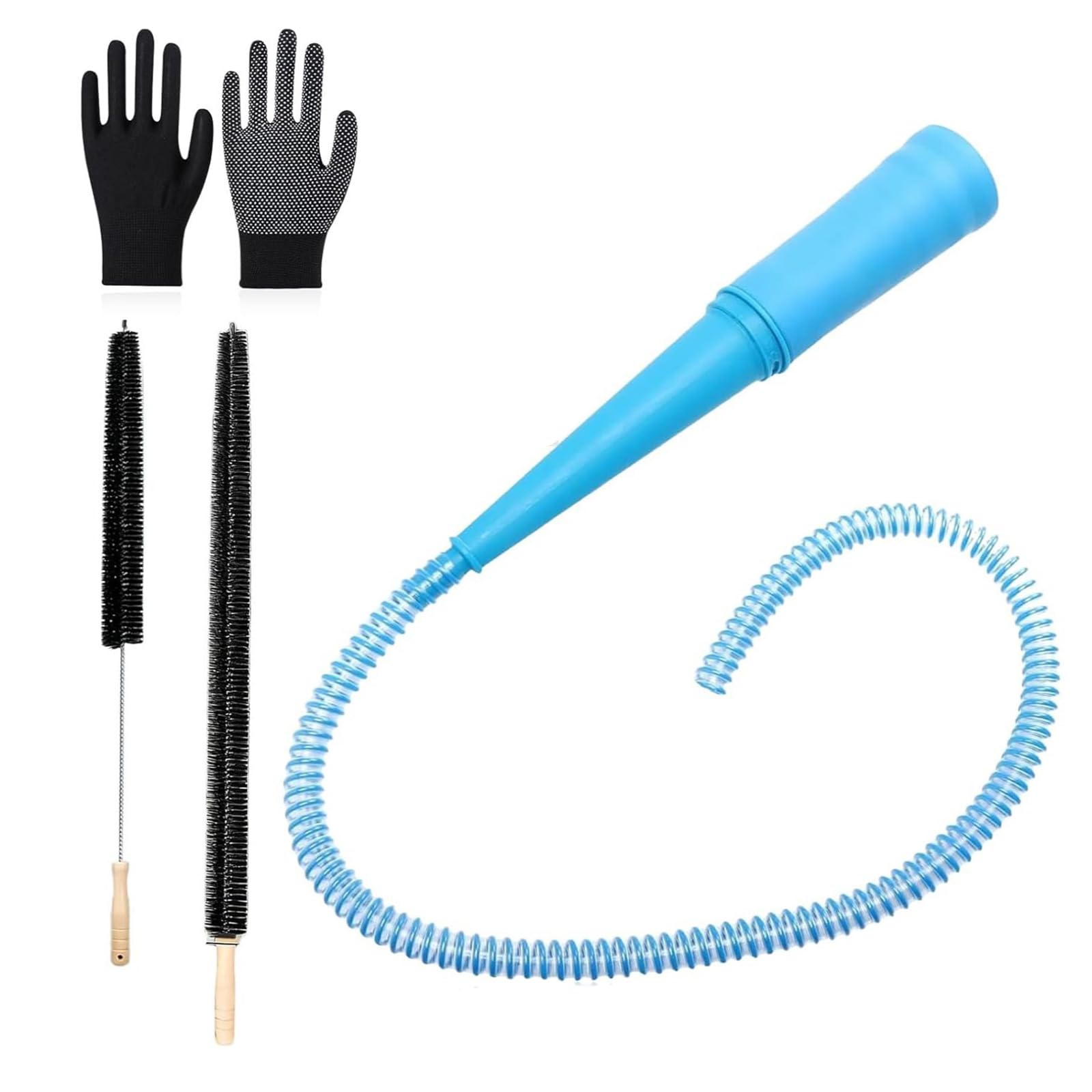 YUGSHNKFC Dryer Vent Cleaning Set Tumble Hose and Lint Brush for Safe and Efficient Maintenance Easy to Use Tumble Hose