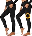 fleece leggings with pockets for women Top3商品