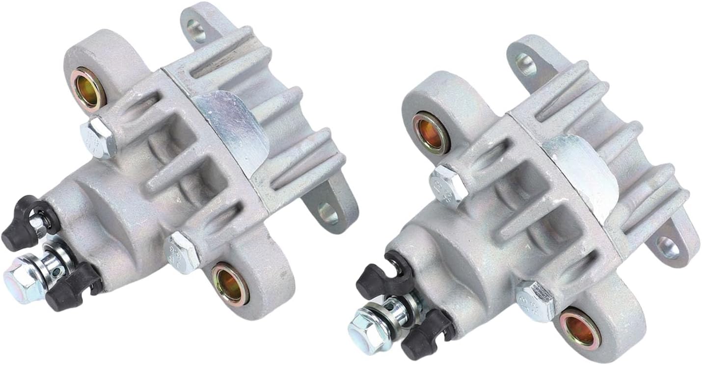 compatibility with Left Right Brake Caliper Set with Pads VGA12134 Replacement for Gator HPX 4x4 (-04000) Front or Rear TX 4x2 (-010000) Only Direct Fit Precision Alloy Pistons Seal Kits