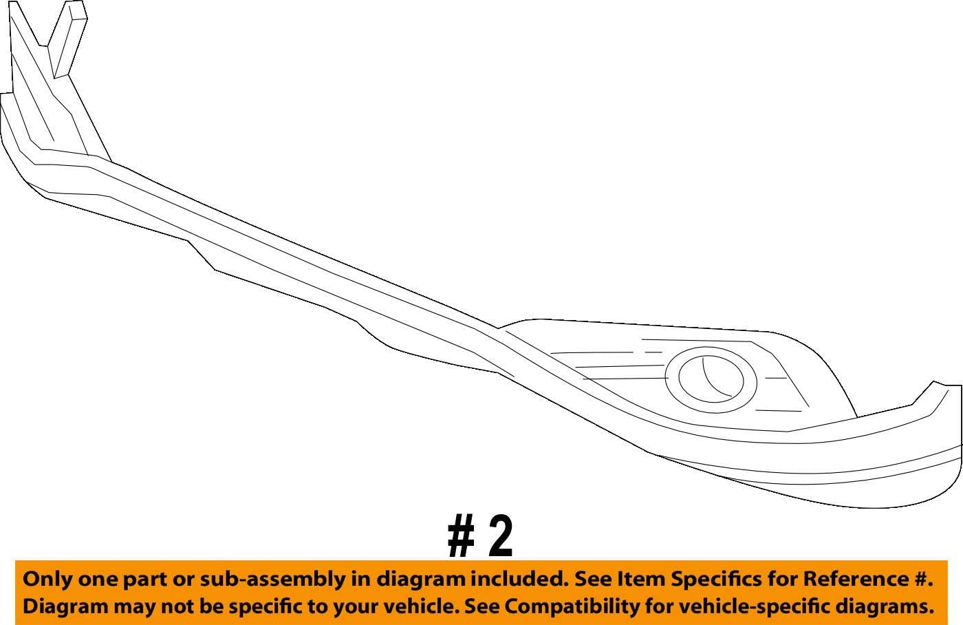 Genuine Honda 04712-T0A-A90 Bumper Face Bar