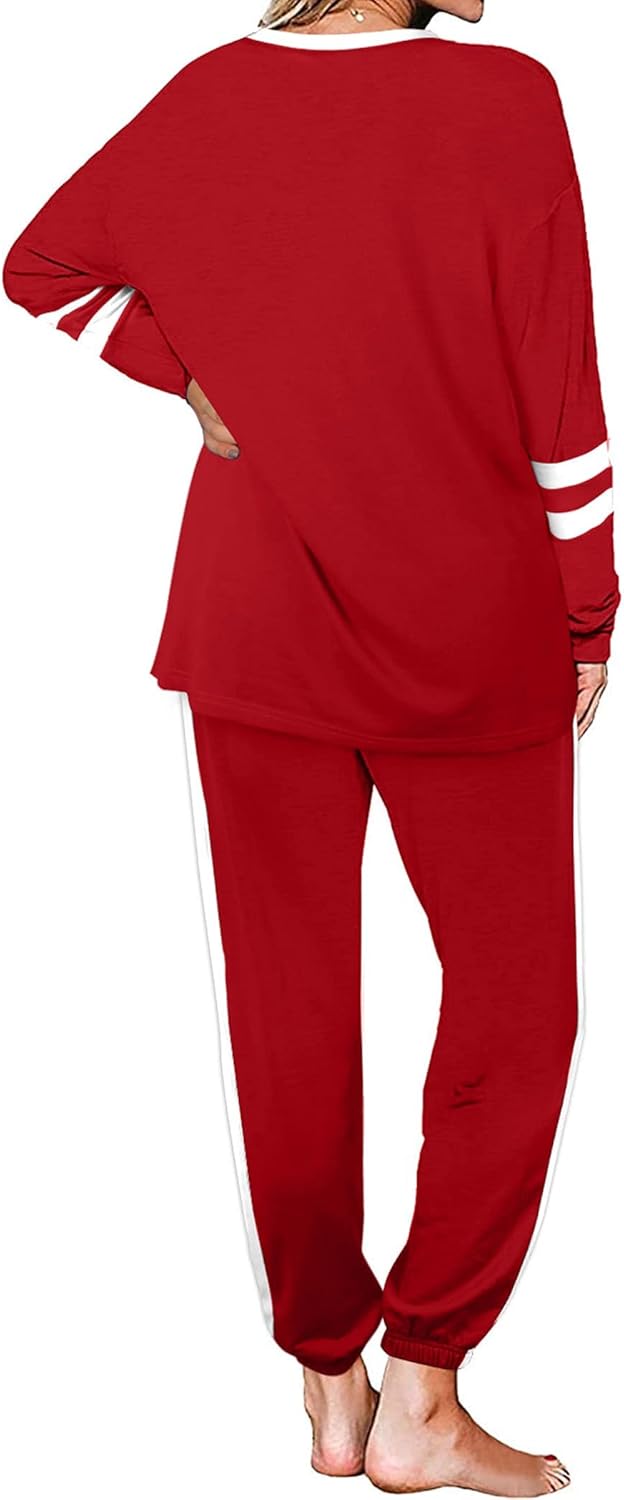 Desol Trainingspak voor dames, tweedelig joggingpak, ronde hals, lange mouwen, bovenstuk, joggingbroek, winter, herfst, outfit, training & loungeset voor sport, thuis en vrije tijd, grijs, XXL