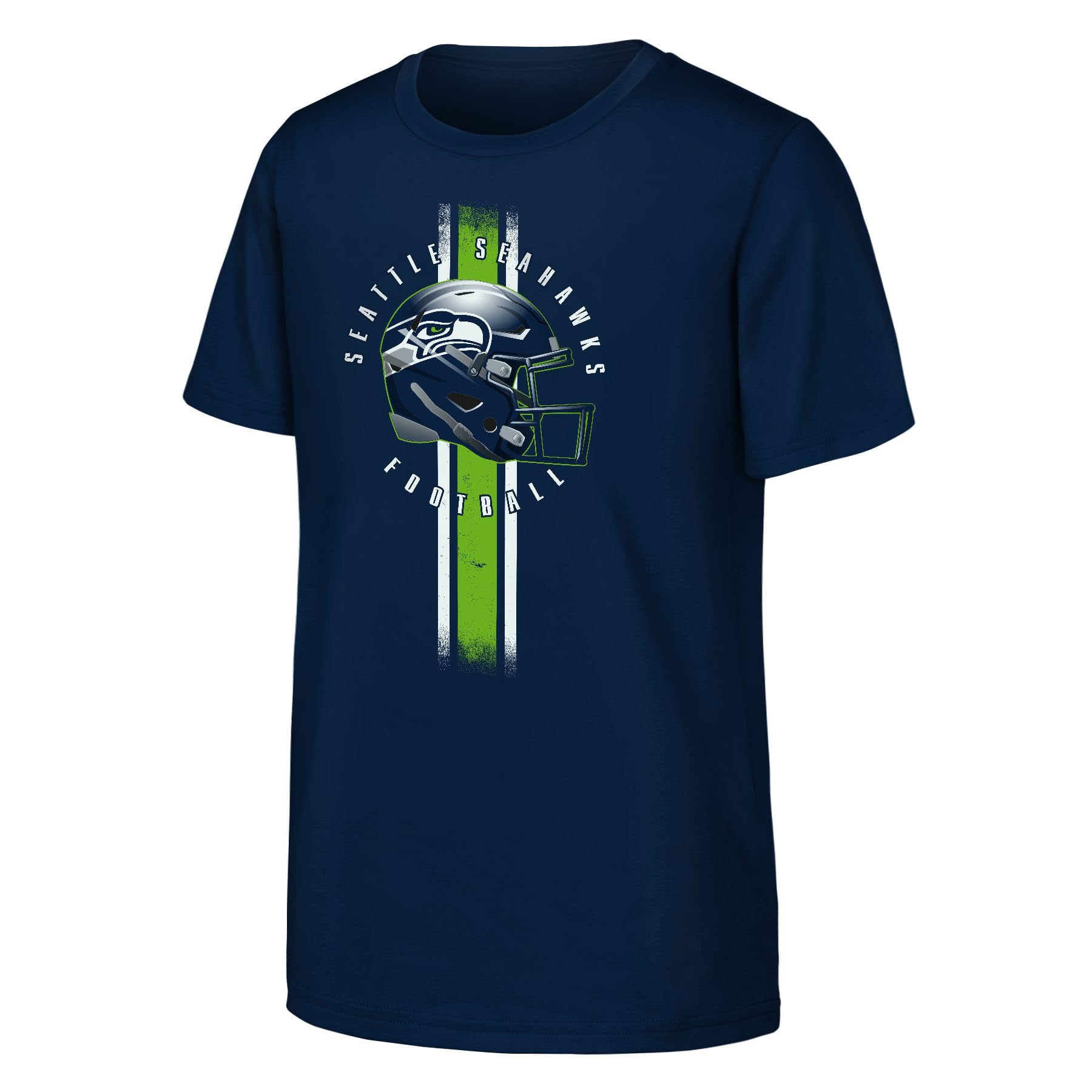 NFL Boys Play Hard Tee Short Sleeve T-Shirt, Navy, 4 Years EU