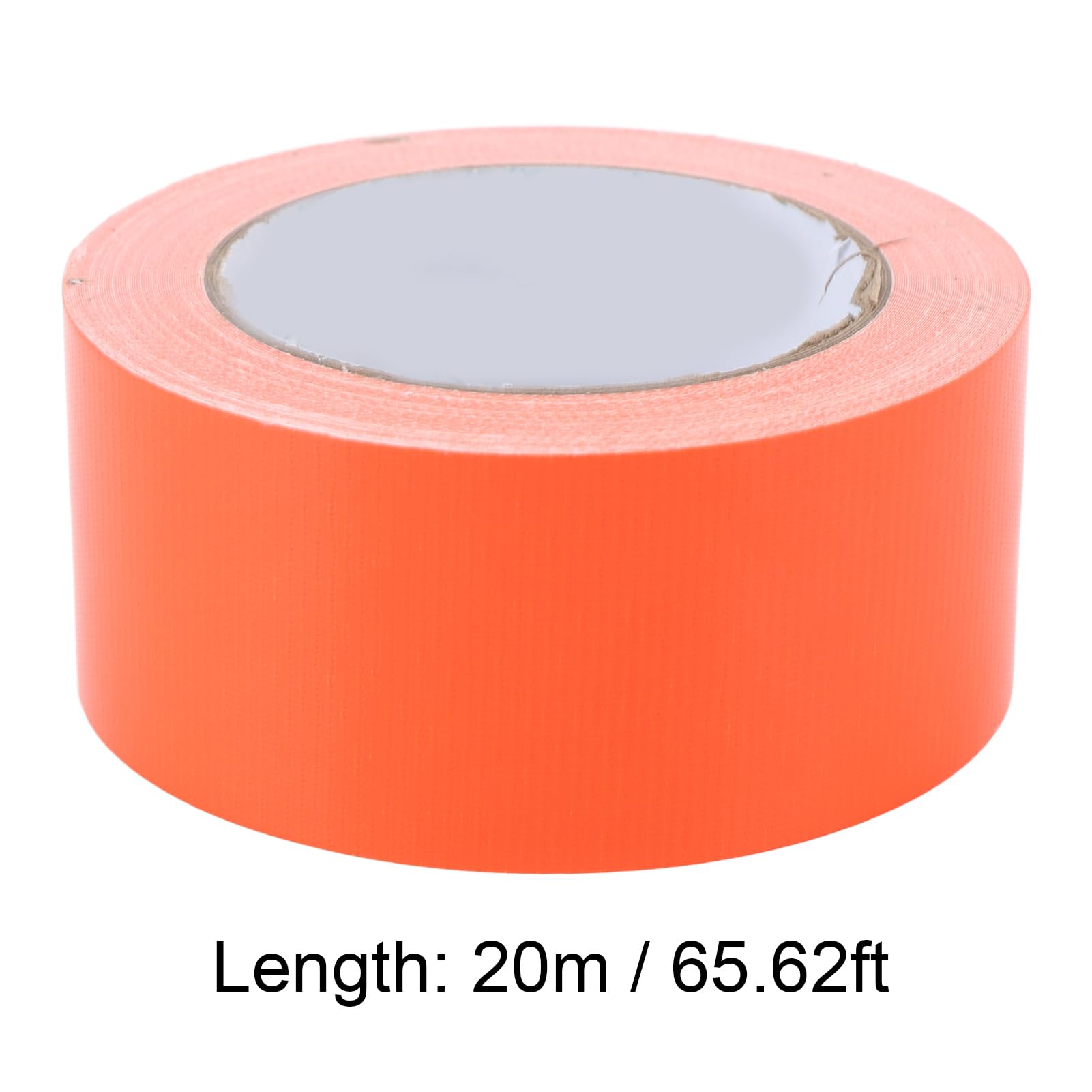 Kuuleyn Sports Court Tape,Marking Kit, Powerful Adhesion 20 Meters Outdoor Court Marking Tape for Ball Games Venues (Orange)