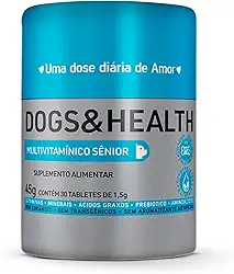 Suplemento Sênior Para Cães 30 Tabletes – Suporte Para o Envelhecimento Saudável – Dog's Care