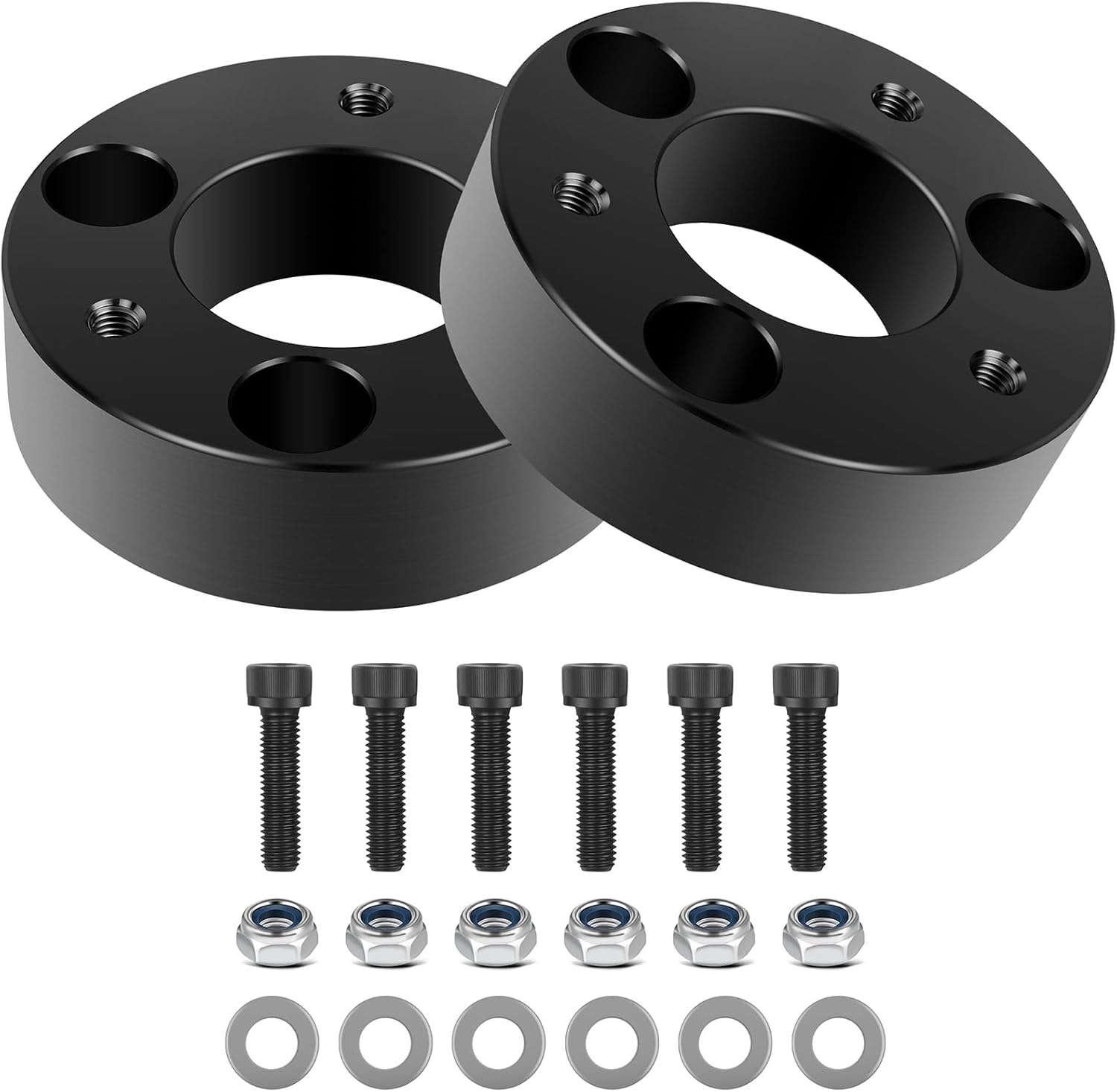 ECCPP Leveling Lift Kit Strut Spacers Struts Shock Absorbers Assembly for Nissan Frontier Leveling Lift Kit Raise Your Vehicle 2.5 inches Front Compatible for Nissan Frontier 2.4L 2006-2015
