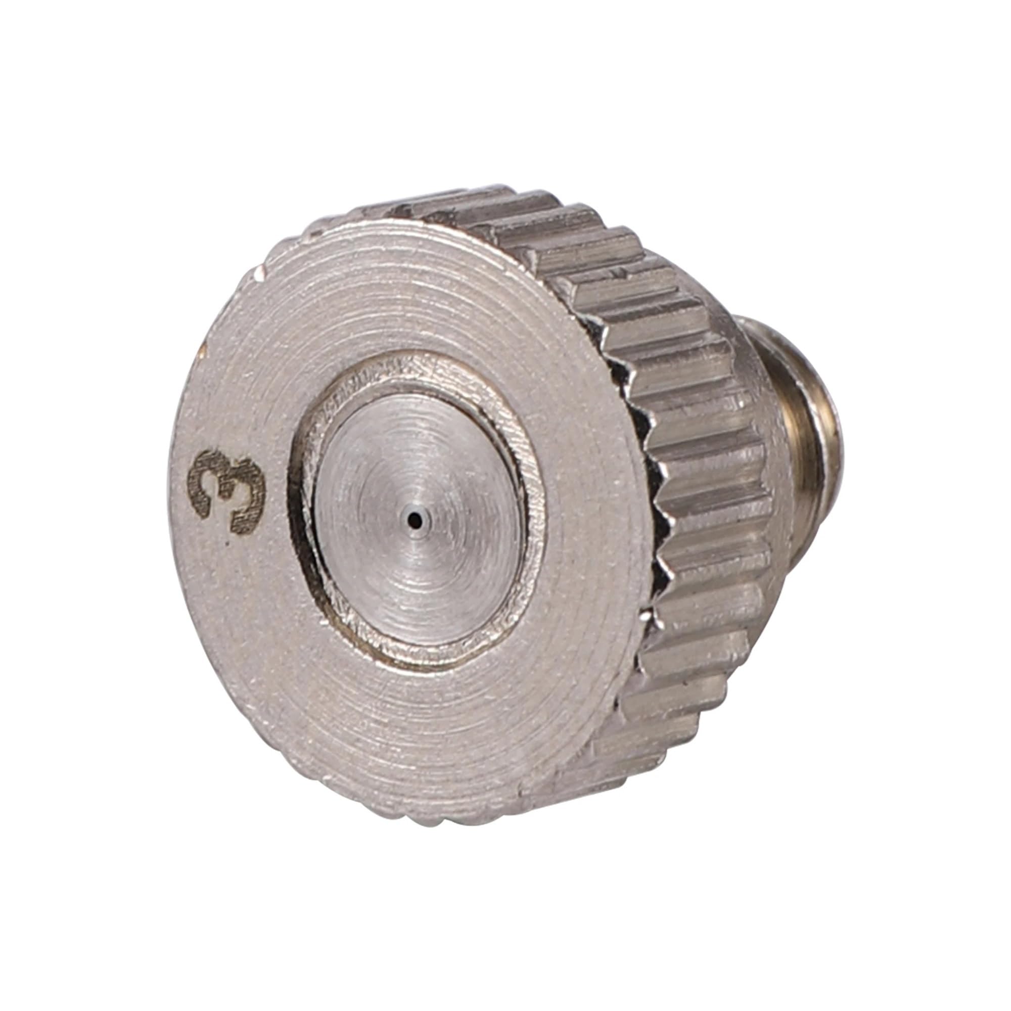 Varnok With Connector 5Pcs 0.3Mm Atomizing Nozzle Low Pressure Kit Garden Watering Irrigation Cooling Landscaping Humidification(With Connector)