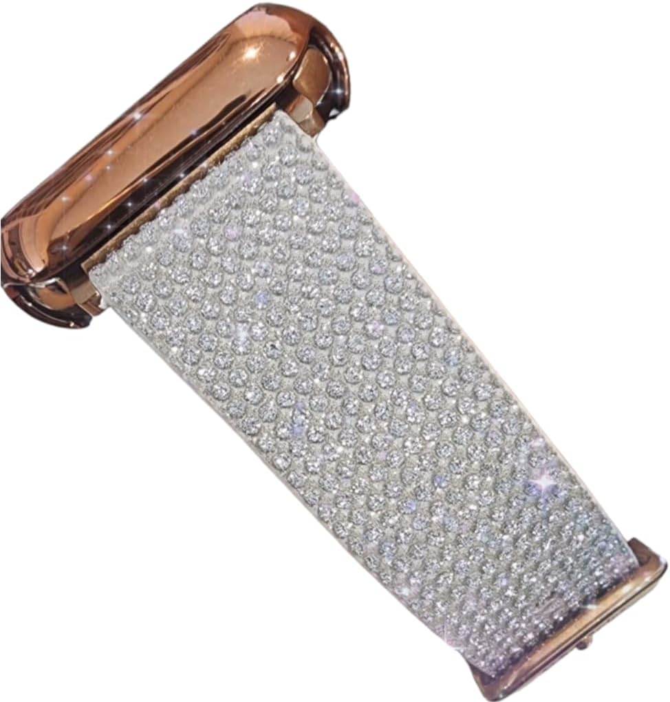 DSAAplus キラキラレザーバンド Apple Watchバンド 38mm 40mm 41mm 42mm 44mm 45mm 4