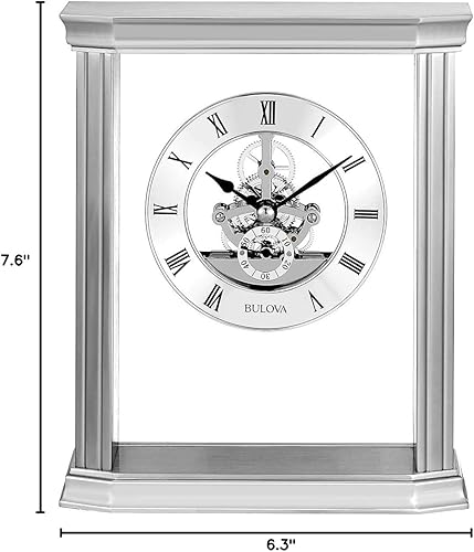 Miniatura 4 de Bulova Relojes, mesa de esqueleto, B1716, gato, decoración de acento